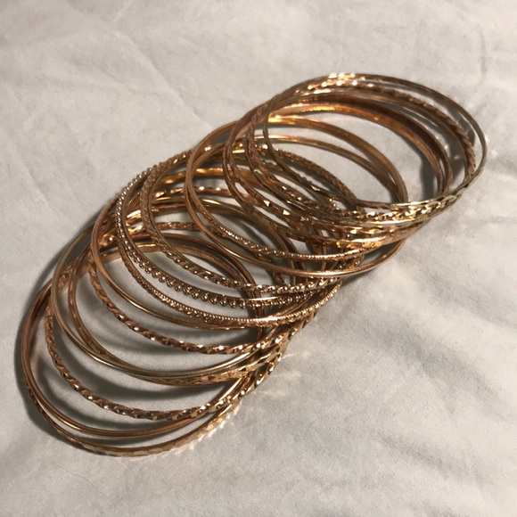 Stackable bangle bracelets - Picture 2 of 2